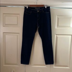 Michael Kors Skinny Dark Wash Jeans size 10 Like New